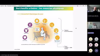 diapositive de garde de la vidéo de présentation de Nantes métropole sur les initiatives en matière de confort thermique - juin 2026 - communauté d'axe du PRSE4 Pays de la Loire