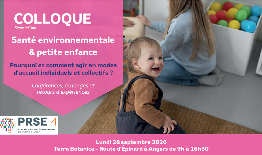 Santé environnementale et petite enfance : colloque Pays de la Loire