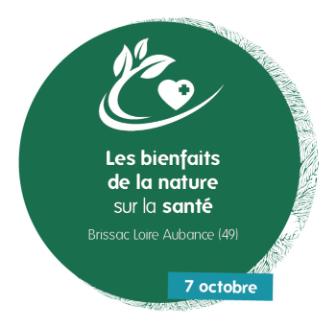 Visuel : les bienfaits de la nature sur la santé, Brissac Loire Aubance (49) le 7 octobre 2025