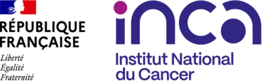 Logo de l'institut national du cancer, une agence de l'état